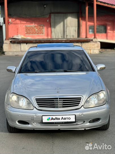 Mercedes-Benz S-класс 3.2 AT, 2000, 270 000 км