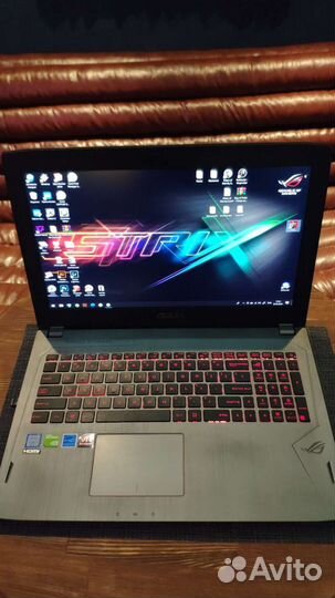 Игровой ноутбук asus rog gl502vm-DS74