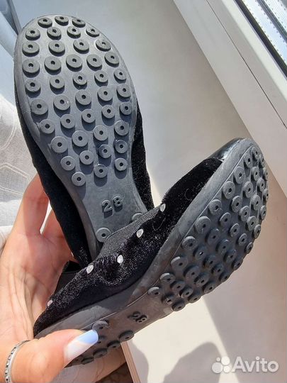 Идеальные туфли балетки с камушками