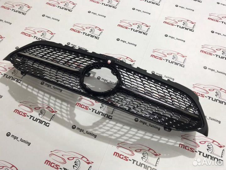 Решетка A-class w177 Diamond Black П/К