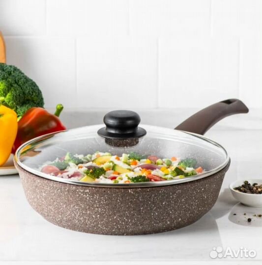 Сковорода с крышкой 24 см