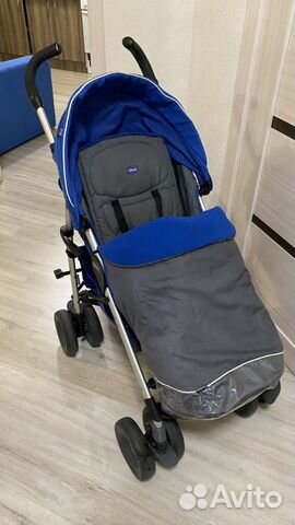 Прогулочная коляска трость chicco б/у