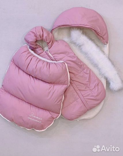 Конверт комбинезон на выписку осень зима