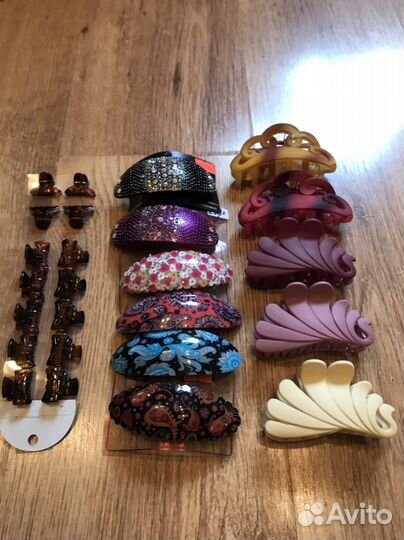 Заколки и крабики для волос