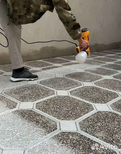 Лак пропитка для тротуарной плитки