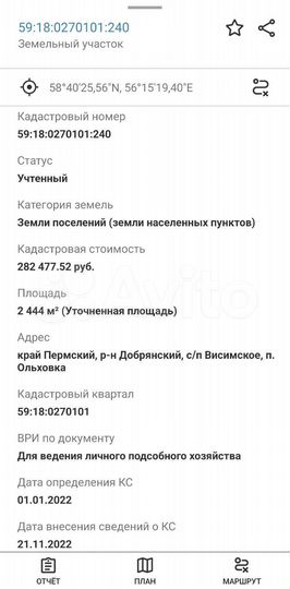 Участок 25 сот. (ИЖС)