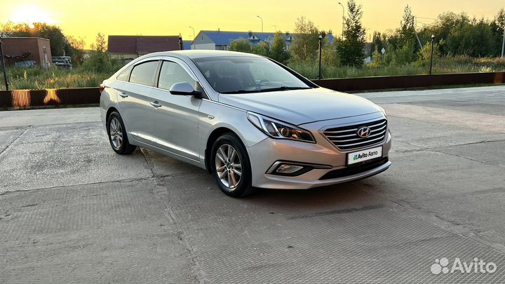 Hyundai Sonata 2.0 AT, 2017, 200 000 км
