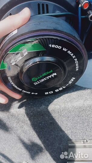 Сабвуфер machete 12s 800 rms