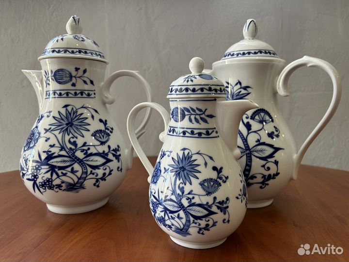 Фарфор луковый узор. Германия. Zwiebelmuster