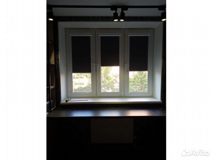 Рулонные кассетные шторы блекаут E12702-Я80783