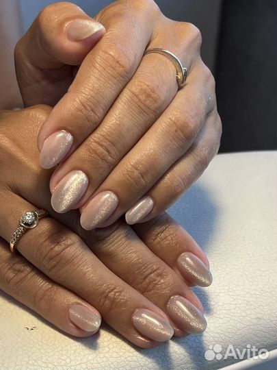 Маникюр наращивание ногтей