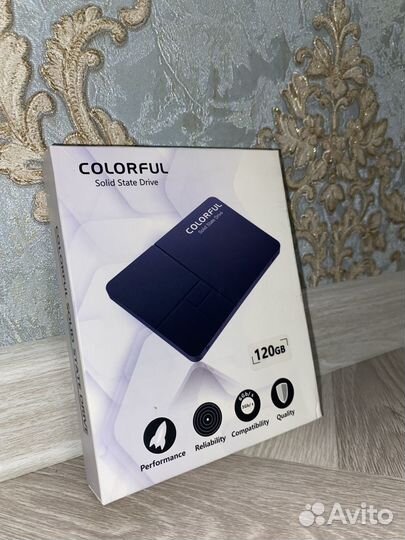 SSD накопитель 128гб - 6GB/S Colorful