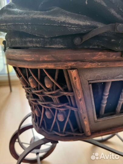 Аникварная Коляска в стиле ретро.Германия