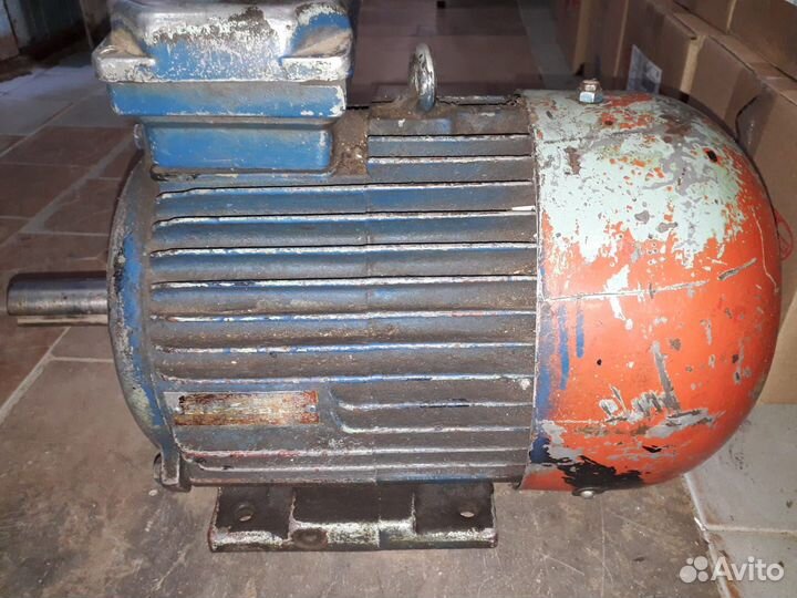 Электродвигатель 3,0 кВт, 950 об/мин, б/у