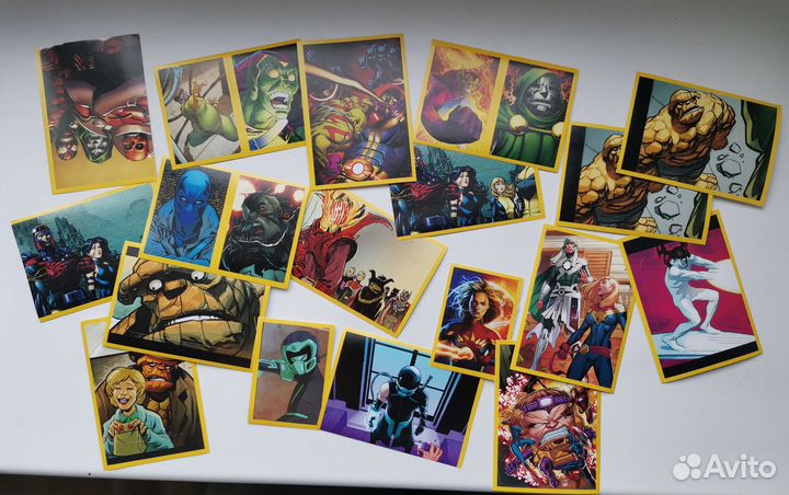 Наклейки Panini marvel versus