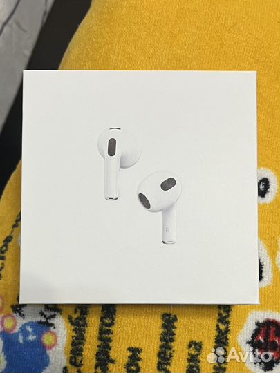 Беспроводные наушники apple airpods 3