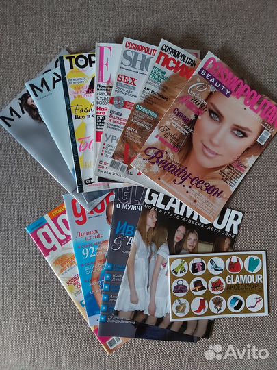 Elle. Glamour. Gloria. Mango. Cosmopolitan