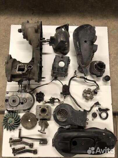 Запчасти на скутеры