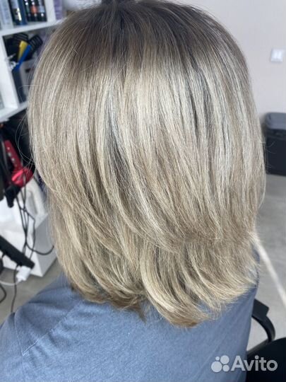 Модели на окрашивание, мелирование