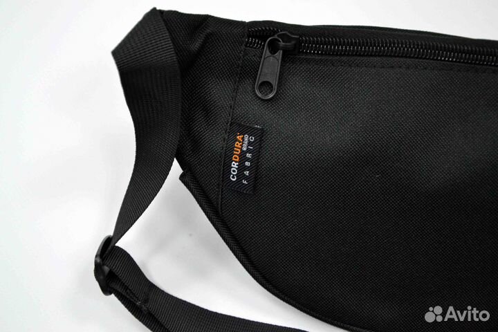 Сумка Carhartt мессенджер бананка черная