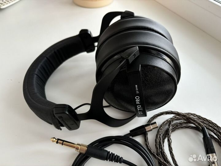 Beyerdynamic dt 770 pro 32ом (балланс 4pin)