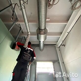 Вентиляция на предприятиях / в кафе / ресторанах