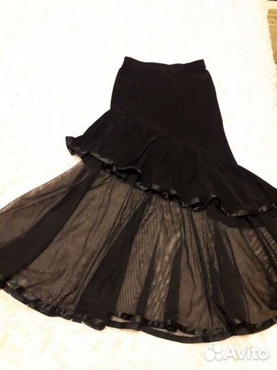 Юбка тренировочная для бальных танцев р.42