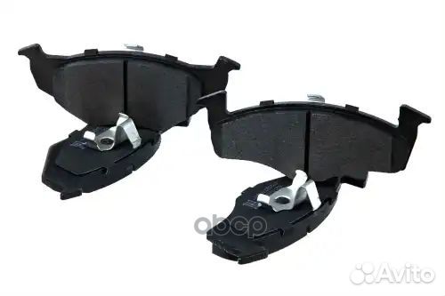 Колодки тормозные дисковые передние с антискрип