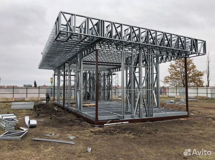 Лстк каркасные здания от производителя