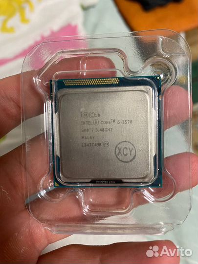 Комплект процессор intel core i5 3570 + материнка