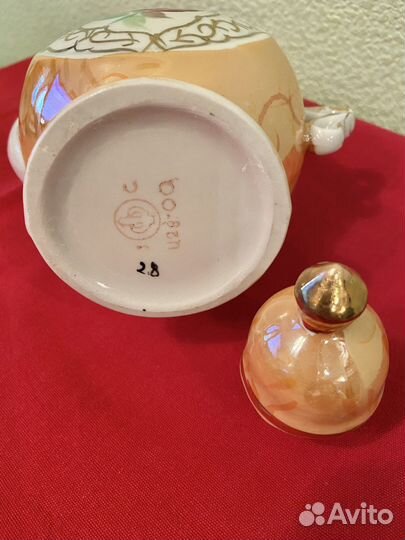 Посуда фарфор с позолотой кфз Кировобад СССР