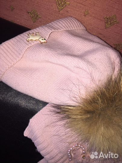 Шапка зимняя для девочки