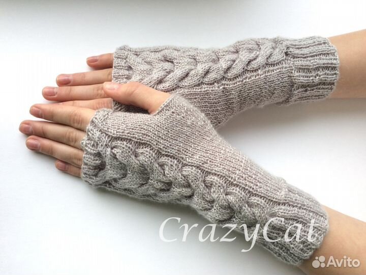 Митенки вязаные ручной работы на любой вкус