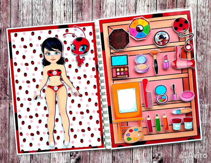 Леди Баг Wednesday кукла Уэнсдей