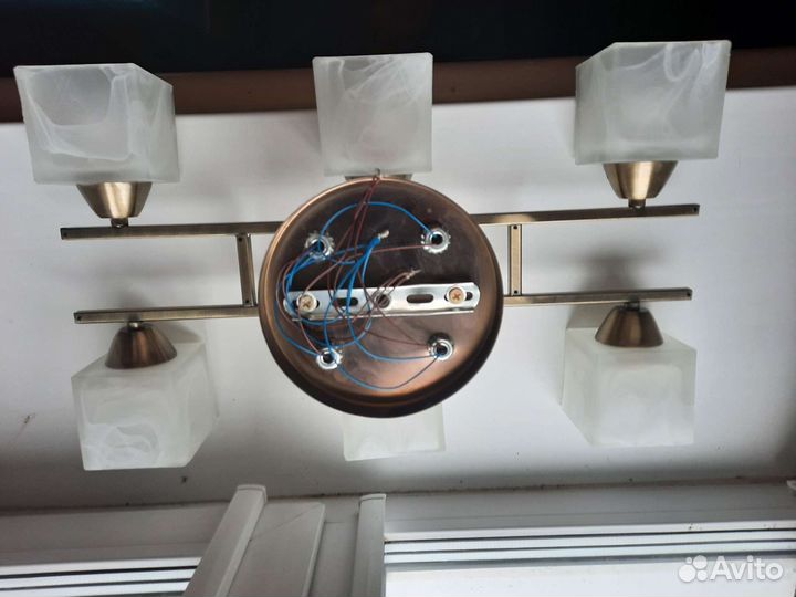 Люстры потолочные новые