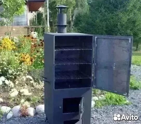 Печь коптильня №3