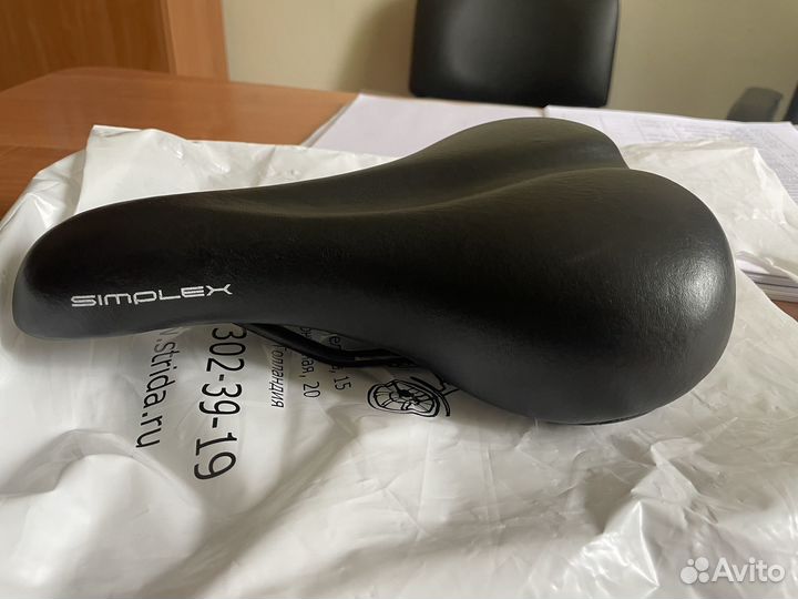 Седло для велосипеда author simplex