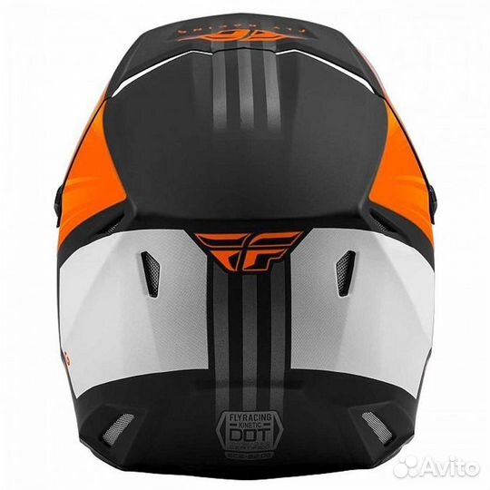 Шлем детский (кроссовый) FLY racing kinetic straig