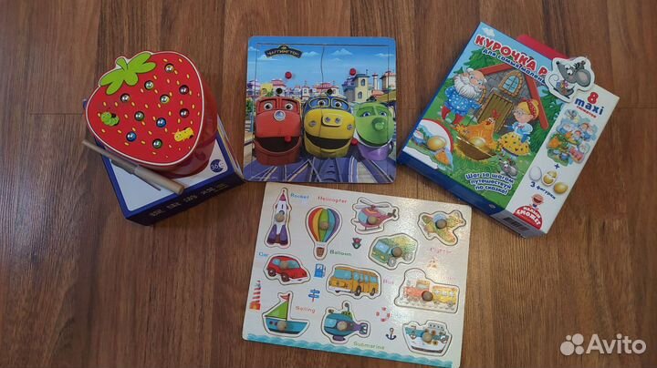 Развивающие игрушки от 1 года