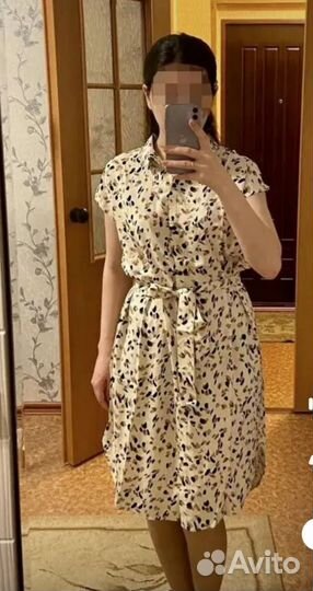 Платье рубашка вискоза 48 50