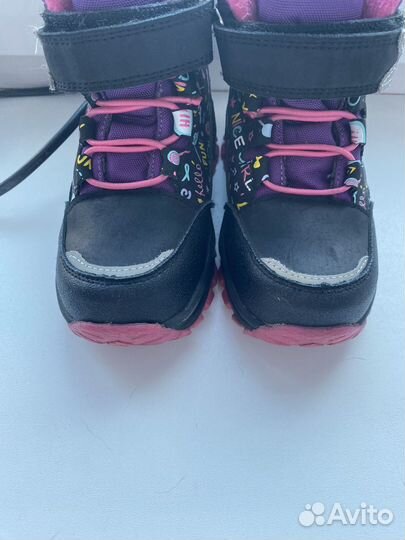 Ботинки демисезонные для девочки 24 размер