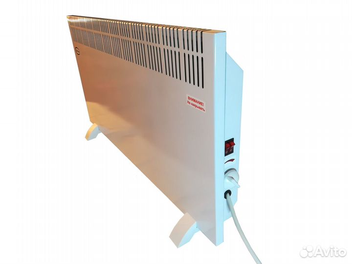 Конвектор электрический 0.75/1.5 квт, с завода