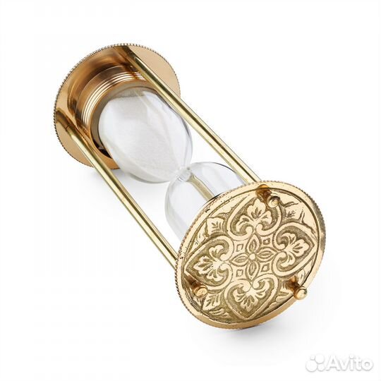 Песочные часы латунные на 5 минут