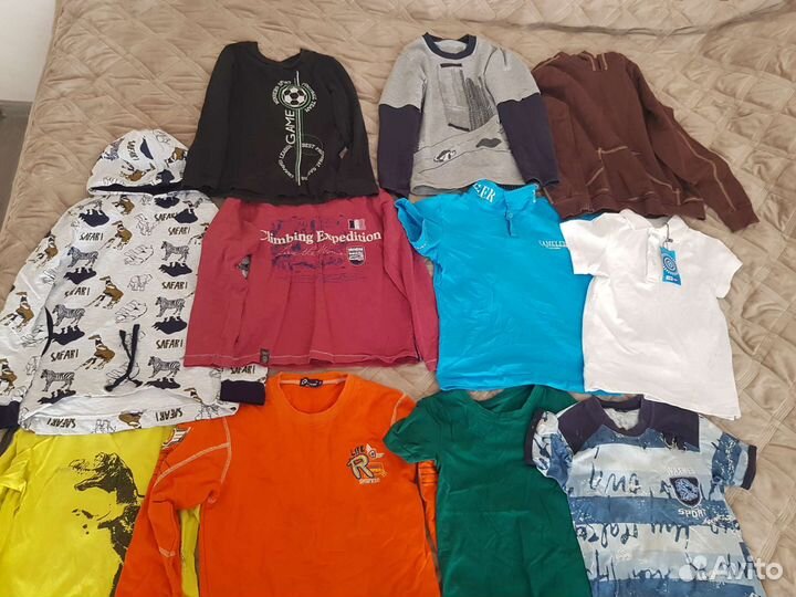 Вещи пакетом на мальчика от 4 до 9 лет