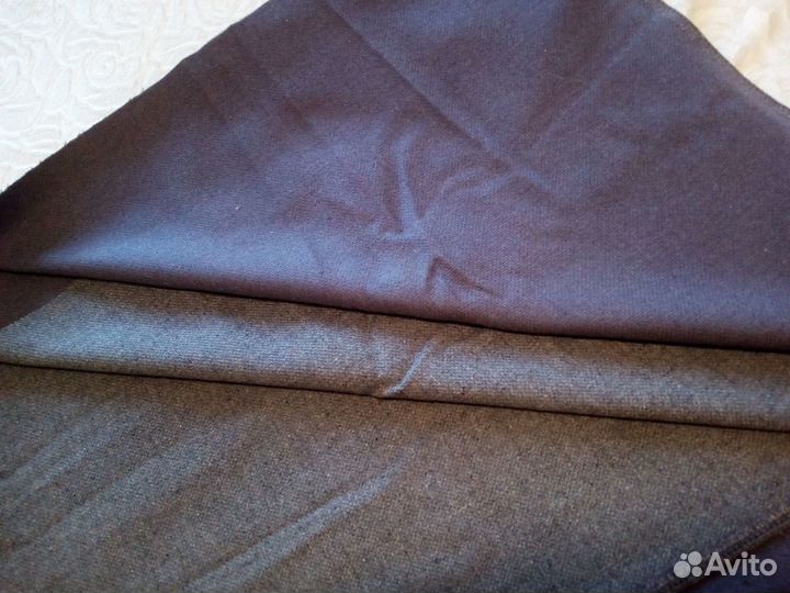 Ткань СССР. Пальтовая (драп), костюмная
