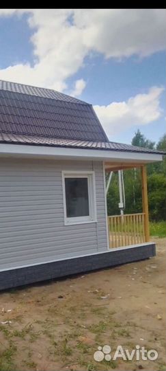 Пристройка к дому. К даче из сип панели