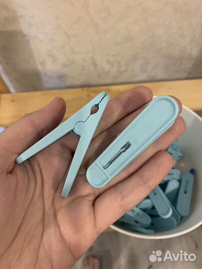 Корзина с прищерками икея новая