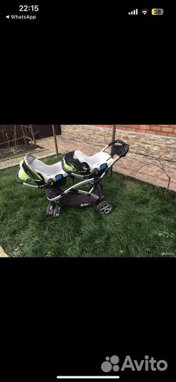 Коляска для двойни/близнецов/погодок Casualplay