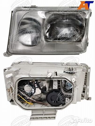 Фара mercedes W124 93-95 LH