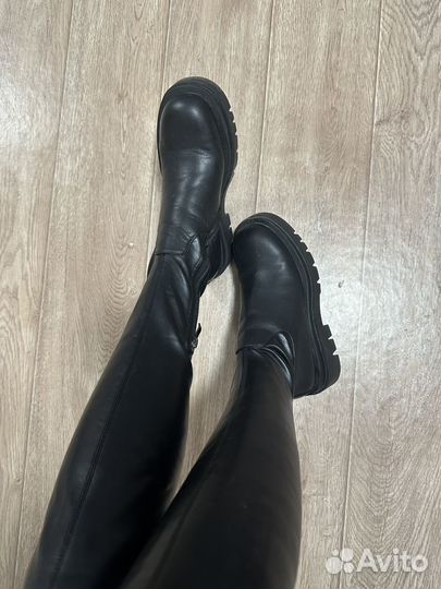 Сапоги женские ботфорты